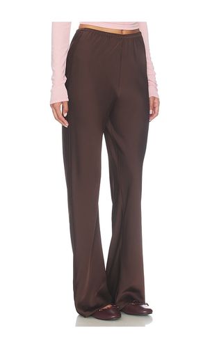 PANTALON SATIN ROW en . Taille L. Also en M, S, XL, XS - Elodie the Label - Modalova