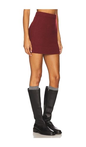 JUPE MINI EN MAILLE SANA en . Taille L. Also en M, S - Elodie the Label - Modalova