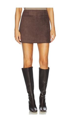 JUPE MINI IMITATION DAIM MINA en . Taille S. Also en XS, M - Elodie the Label - Modalova
