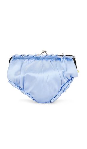 Edie Parker POCHETTE SATIN en Blue - Edie Parker - Modalova