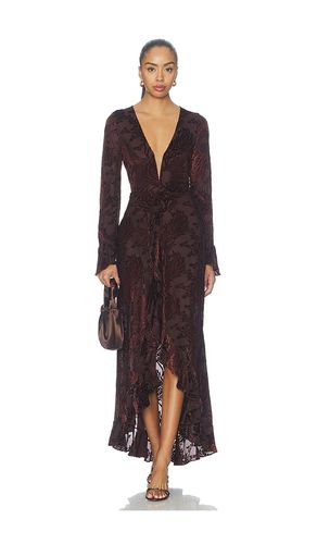 ROBE LONGUE COULIS en . Taille M. Also en - Especia - Modalova