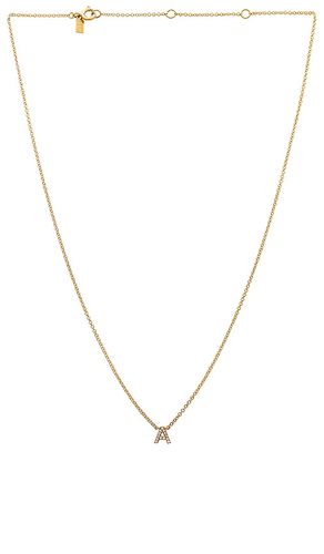 COLLIER INITIAL en . Taille A. Also en K, M, S - EF COLLECTION - Modalova