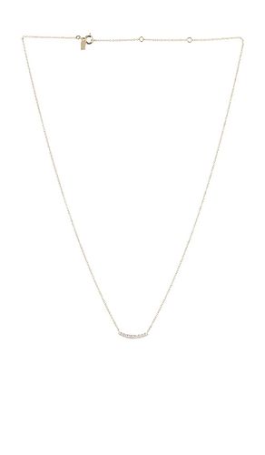 Full Cut Diamond Arc Necklace in - EF COLLECTION - Modalova