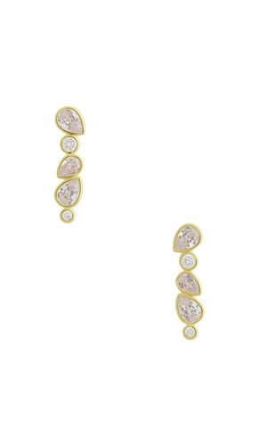 BOUCLES D'OREILLES PENDANTES CECILIA en - Eliou - Modalova