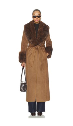 Veldra Fur Panel Coat en . Taille L. Also en S, XS - ELLIATT - Modalova