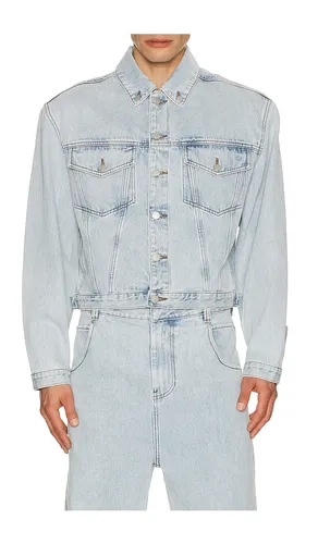BLOUSON EN JEAN SHRUNKEN en . Taille XS. Also en S, M - Entire Studios - Modalova