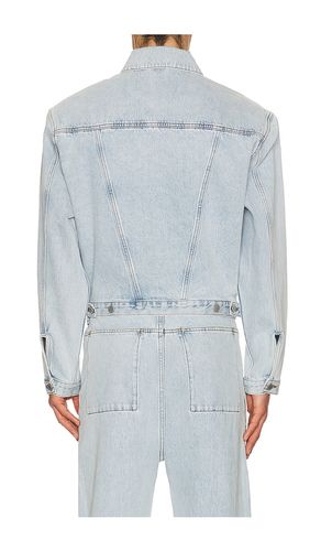 BLOUSON EN JEAN SHRUNKEN en . Taille L. Also en M, S - Entire Studios - Modalova
