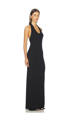 ROBE FLUIDE MAXI DOS NU EN SOIE CÔTELÉE en . Taille M. Also en S - Enza Costa - Modalova