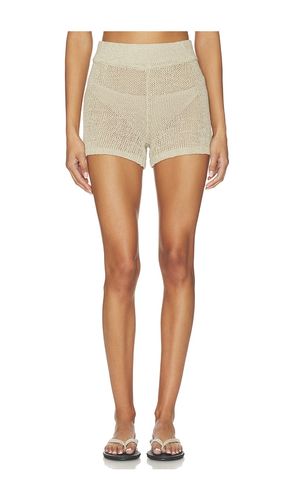 Linen Open Knit Short in . Size S. Also in XL, XS - Enza Costa - Modalova