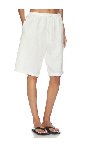 BERMUDA LINEN BERMUDA SHORT en . Taille 0. Also en 1, 2 - Enza Costa - Modalova