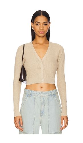Cropped V Neck Cardigan in . Size S, XL, XS - Enza Costa - Modalova