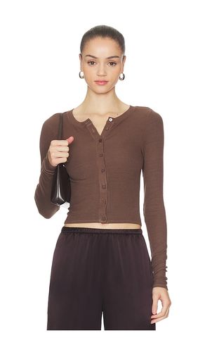 Silk Rib Essential Cardigan in . Size L. Also in S - Enza Costa - Modalova