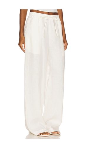 Linen Resort Pant in . Size 0. Also in 1 - Enza Costa - Modalova