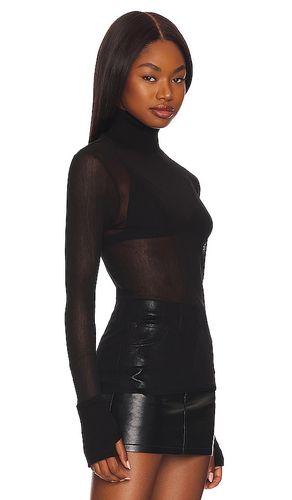 Mesh Cuffed Turtleneck en . Taille S. Also en XL - Enza Costa - Modalova