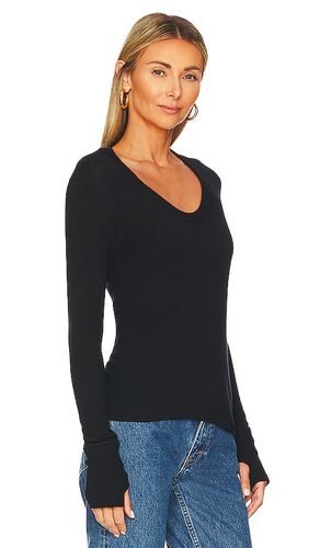 Cashmere Easy Cuffed U Top en . Taille M. Also en - Enza Costa - Modalova