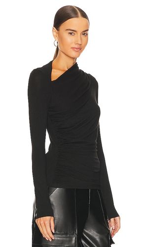 Lurex Jersey Slash Top in . Size L. Also in M, S, XS - Enza Costa - Modalova
