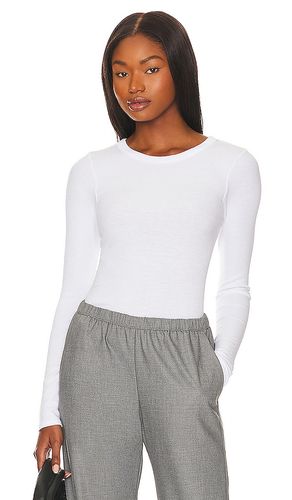 Silk Knit Long Sleeve Crew in . Size L. Also in M, XL - Enza Costa - Modalova