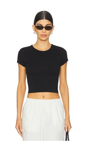 T-SHIRT CROPPED SUPIMA BABY en . Taille S. Also en XS, L, XL - Enza Costa - Modalova