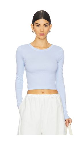 TOP MANCHES LONGUES CROPPED SUPIMA BABY en . Taille L. Also en XS - Enza Costa - Modalova