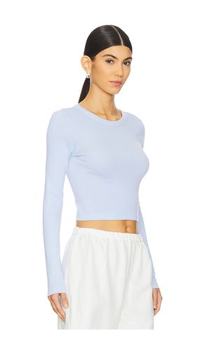 TOP MANCHES LONGUES CROPPED SUPIMA BABY en . Taille L. Also en XS - Enza Costa - Modalova