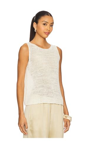 Linen Open Knit Tank Top en . Taille L. Also en M, S, XL - Enza Costa - Modalova