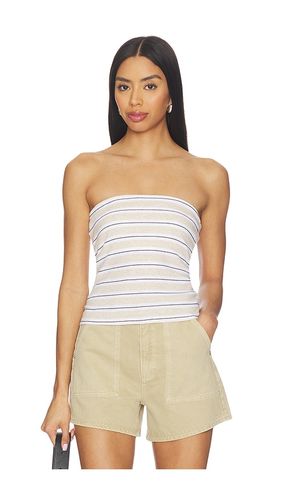 Stripe Classic Bandeau Top in . Size L. Also in M, S, XS - Enza Costa - Modalova