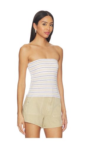 Stripe Classic Bandeau Top in . Size L. Also in M, S, XS - Enza Costa - Modalova
