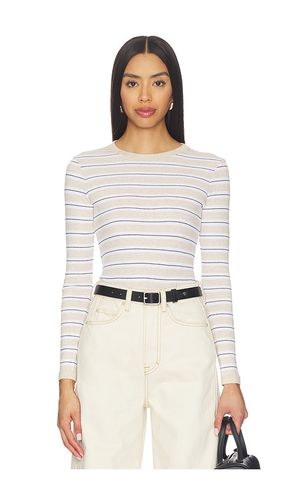 Cotton Stripe Classic Long Sleeve Tee in . Size S. Also in XS - Enza Costa - Modalova