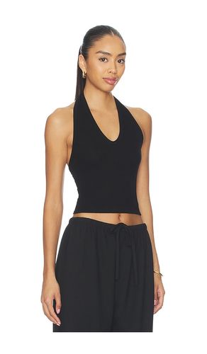 Silk Rib U Halter in . Size L. Also in M, S, XS - Enza Costa - Modalova