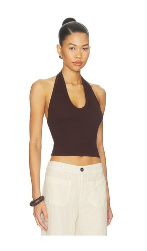 Silk Rib U Halter in . Size L. Also in M - Enza Costa - Modalova