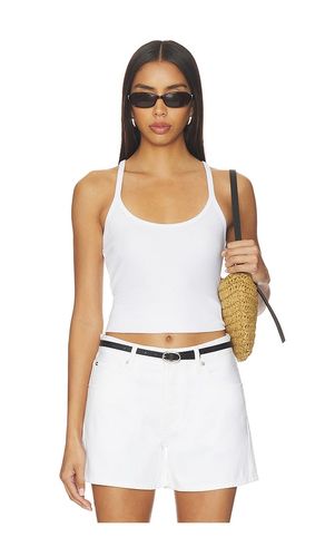 DÉBARDEUR À FINES BRETELLES COTTON RIB CAMI TANK en . Taille L. Also en M, S, XL - Enza Costa - Modalova
