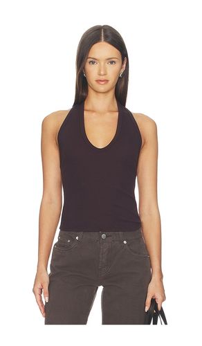 DOS-NU COTTON RIB U HALTER en . Taille L. Also en M, XS - Enza Costa - Modalova