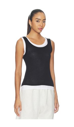 DÃBARDEURS MULTI-ÃPAISSEUR TISSUE JERSEY LAYERED TANKS en & . Taille L. Also en M, S, XL, XS - Enza Costa - Modalova