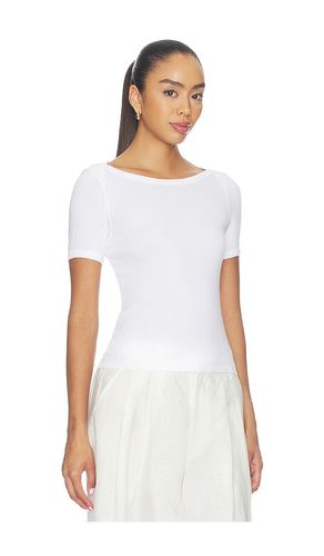 T-SHIRT BATEAU SUPIMA COTTON BATEAU TEE en . Taille L. Also en XL, XS - Enza Costa - Modalova