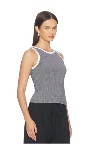 Cotton Mini Stripe Tank in & . Size L. Also in M, S, XL, XS - Enza Costa - Modalova