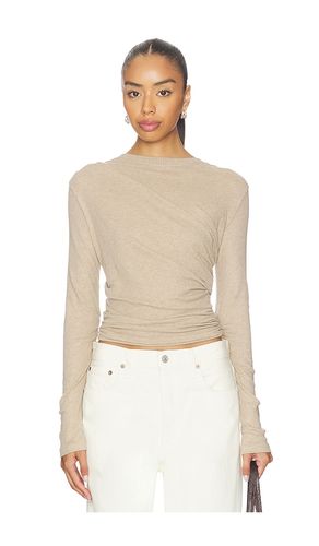 TOP RAS DE COU MANCHES LONGUES EN JERSEY en . Taille S. Also en - Enza Costa - Modalova
