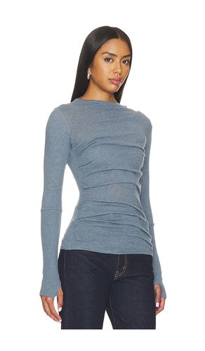 Cashmere Jersey Twist Top in . Size XL. Also in - Enza Costa - Modalova