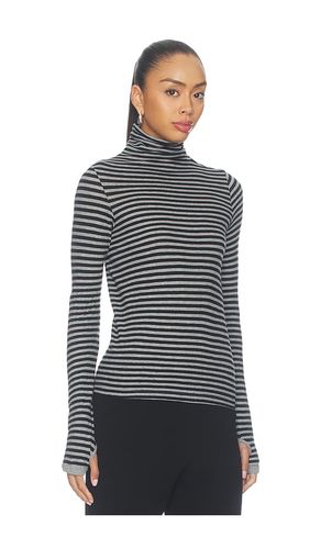 Cashmere Jersey New Classic Turtleneck en Mini Stripe en . Taille XS. Also en S, M, XL - Enza Costa - Modalova