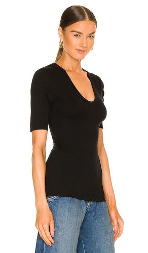 Stretch Silk Knit Half Sleeve Top in . Size M. Also in L, S, XL, XS - Enza Costa - Modalova