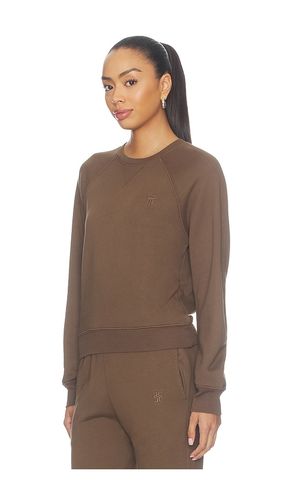 MOLLETON JERSEY RÉTRÉCI ET COUTURE RAGLAN en . Taille L. Also en M, S, XS - Eterne - Modalova