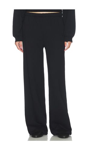 PANTALON SWEAT OVERSIZED À JAMBES LARGES EN MOLLETON en . Taille XS. Also en S, M, XL - Eterne - Modalova