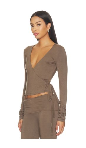 TOP DRAPÉ EN JERSEY DOUX en . Taille L. Also en M, S - Eterne - Modalova