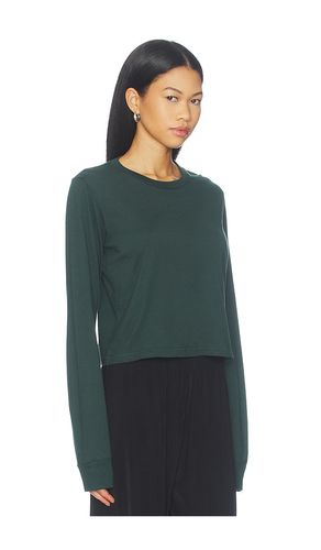 Cotton Long Sleeve Boxy Tee en . Taille XS. Also en S, M, XL - Eterne - Modalova