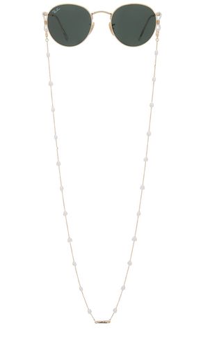 CHAÎNE AVEC PIERRES EN VERRE PEARL LOVERS en - Ettika - Modalova