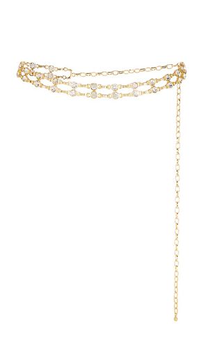 CEINTURE DOUBLE CRYSTAL CHAIN LINK in - Ettika - Modalova