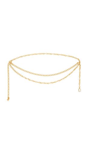 Crystal Pendant Chain Belt in - Ettika - Modalova