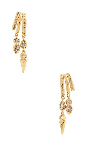 BOUCLES D'OREILLES PENDANTES ROYAL en - Ettika - Modalova
