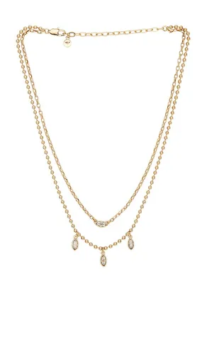 Mini Crystal Charm Necklace en - Ettika - Modalova