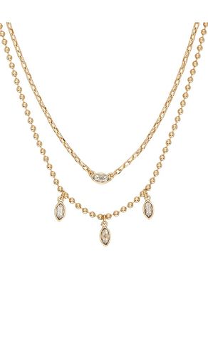 COLLIER AVEC MINI-BRELOQUE EN CRISTAL en - Ettika - Modalova