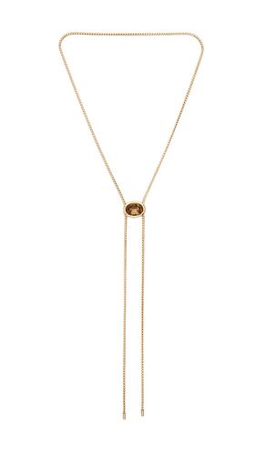 COLLIER BOLO AVEC CRISTAL SERTI CLOS en - Ettika - Modalova